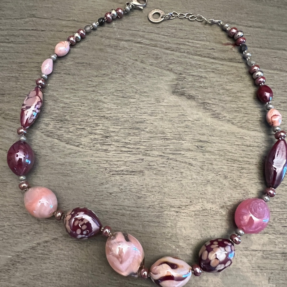 Antica Murrina necklace bought in Venice.